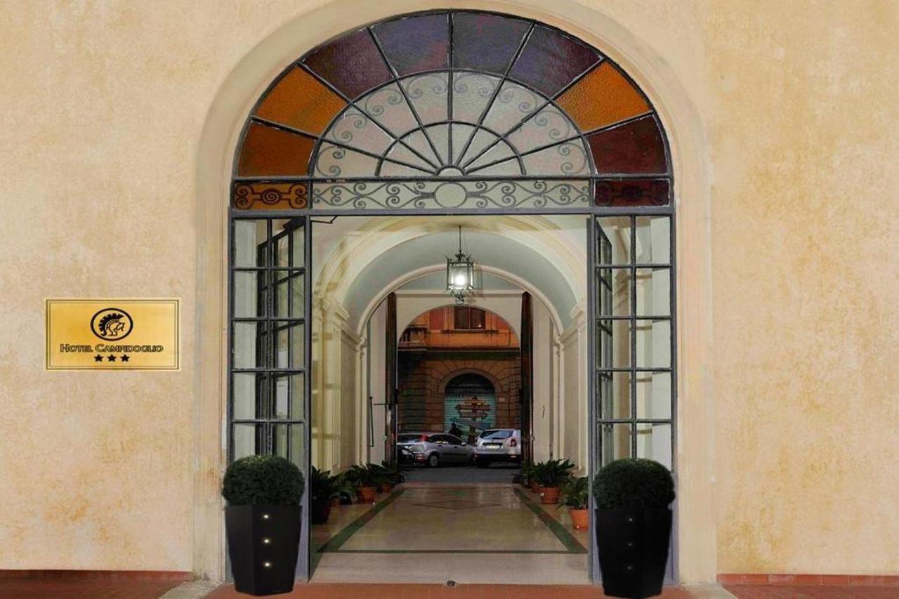 Hotel Campidoglio Rome Exterior photo